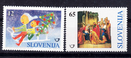 Slovenia 1996 Mi#171-172 Mint Never Hinged - Slovenië
