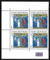 CHECA, REPÚBLICA /CZECH REPUBLIK /CESKA REPUBLIK - EUROPA 2022 -" STORIES &  MYTHS ".- BLOCK Of 4 STAMPS - IZQ - 2022