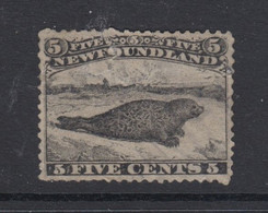 Newfoundland, Scott 26 (SG 38), Used (thin And Tear) - 1857-1861