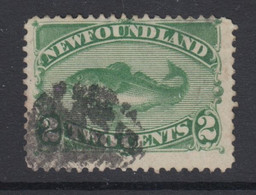 Newfoundland, Scott 47 (SG 64), Used - 1857-1861
