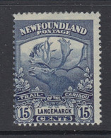 Newfoundland, Scott 124 (SG 139), MHR - 1857-1861