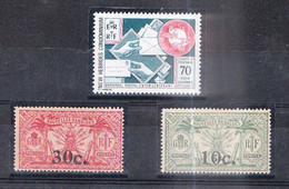 NOUVELLES HEBRIDES Lot 4 Timbres Poste : 50 (Ob) - 73, 74 Et (403 Neufs) - Other & Unclassified