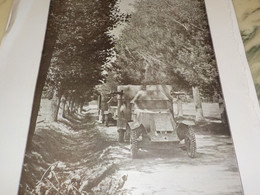 PHOTO  AUTOMITRAILLEUSE DE L ARMEE RUSSE 1915 - Voertuigen