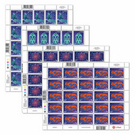 New Zealand 2022 New *** Matariki , Pleiades Star Cluster, Astronomy, Space,  4V Sheets MNH (**) - Ungebraucht