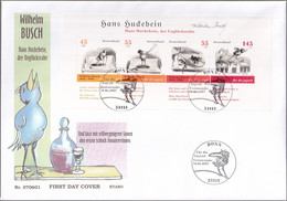 DEUTSCHLAND 2007 Mi-Nr. Block 71 FDC Stempel Bonn - 2001-2010