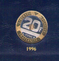 France. 20 Francs Mont Saint Michel 1996 BE - 20 Francs