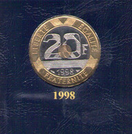 France. 20 Francs Mont Saint Michel 1998 - 20 Francs