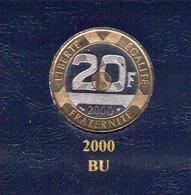 France. 20 Francs Mont Saint Michel 2000 - 20 Francs