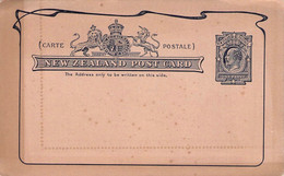 NEW ZEALAND - POSTCARD ONE PENNY (1903) Unc / ZL28 - Postal Stationery