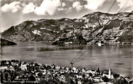 Beckenried Mit Luftseilbahn Klewenalp (5580) * 7. 5. 1956 - Beckenried