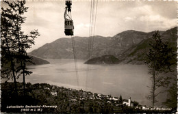 Luftseilbahn Beckenried-Klewenalp - Blick Auf Beckenried (3397) * Karte Von 1939 * 13. 6. 1944 - Beckenried