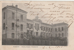 Carte Postale Ancienne De La Loire - Firminy - Ecole Supérieure D'industrie - Vers 1900 - Firminy