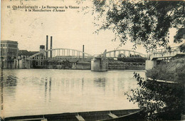 Châtellerault * Le Barrage Sur La Vienne à La Manufacture D'armes * Usine * Pont - Chatellerault