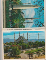 ISTANBUL ( TÜRKYE  ) DÉPLIANT  12  C P M   - DIVERSES VUES   (  22 / 4 / 108  ) - Turkménistan