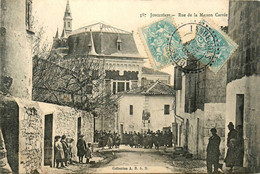 Jonquières  * La Rue De La Maison Carrée * Villageois - Andere & Zonder Classificatie