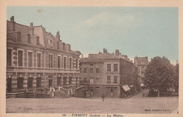 Carte Postale Ancienne De La Loire - Firminy - La Mairie - Firminy