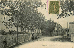 Homps * Avenue De Narbonne * Villageois - Autres & Non Classés