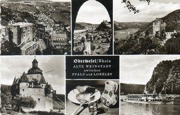 - OBERWESEL / Rhein - ALTE WEINSTADT  Zwischen  PFALZ Und LORELEY - Scan Verso - - Oberwesel