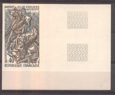 Superbe Coin De Feuille Philippe Auguste YT 1538 De 1967 Sans Trace De Charnière - Non Classificati
