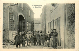 Jonquières * La Grand Rue Du Village * Villageois Enfants - Andere & Zonder Classificatie