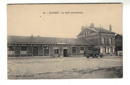 DG2688 - DEP.59 - RAISMES - LA GARE RECONSTRUITE - THE RECONSTRUCTED STATION - Raismes