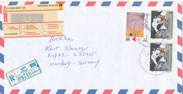 Kuwait Registered Air Mail Cover Sent To Germany 30-11-1997 - Kuwait