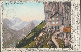 Gruss Vom Aescher, Säntis, 1903 - Gebrüder Metz AK - Saentis