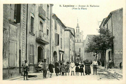 Lapalme * Avenue De Narbonne * Vers La Place * Hôtel De Café De La Poste * Villageois - Andere & Zonder Classificatie