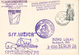 NORWAY - POLISH SPITSBERGEN EXPEDITION 1978 > BERLIN / ZL51 - Briefe U. Dokumente