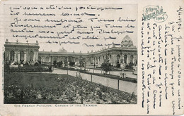 St Louis Worlds Fair 1904 The French Pavilion Garden Trianon . Pavillon Français - St Louis – Missouri