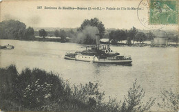 ENVIRONS DE HOUILLES-BEZONS - Pointe De L'île Saint Martin, Un Remorqueur. - Rimorchiatori