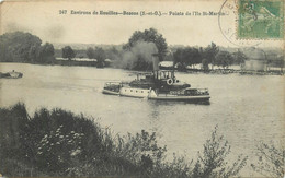 ENVIRONS DE HOUILLES-BEZONS - Pointe De L'île Saint Martin, Un Remorqueur. - Tugboats