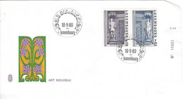 Enveloppe LUXEMBOURG 1e Jour N° 964, 965 Y & T - Cartas