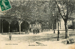 Ouveillan * La Place Du Marché * Les Halles - Andere & Zonder Classificatie