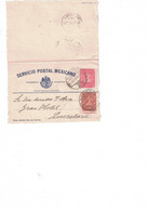 MEXICO POSTAL STATIONERY - ENTIER POSTAL MEXIQUE : Tarjeta Carta. 1899. To Queretaro - Mexico