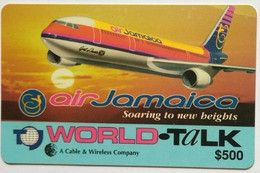 J$500 World Talk Air Jamaica - Jamaica