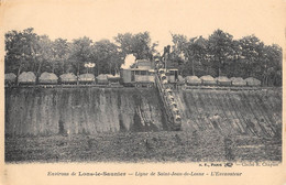 CPA 39 ENVIRONS DE LONS LE SAUNIER LIGNE DE SAINT JEAN DE LOSNE L'EXCAVATEUR - Sonstige & Ohne Zuordnung