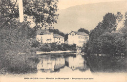 CPA 39 MOLINGES MOULIN DE MARIGNAT TOURNERIE SUR BOIS - Autres & Non Classés