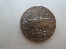 DAF-036 Médaille Bronze (gravé Sur La Tranche),signéeLovis Bottée Année 1898 - Bronzen