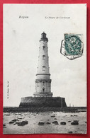 France N°111 Sur CPA (Royan, Phare De Cordouan), TAD Recette Auxiliaire ? 1907 - (A729) - 1877-1920: Période Semi Moderne