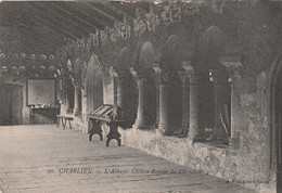 Carte Postale Ancienne De La Loire - Charlieu - L'Abbaye - Cloitre Roman Du IX°siècle - Charlieu