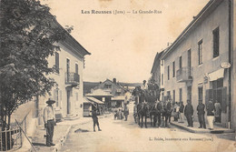 CPA 39 LES ROUSSES LA GRANDE RUE - Sonstige & Ohne Zuordnung