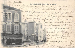 CPA 39 SAINT CLAUDE RUE DU MARCHE - Otros & Sin Clasificación