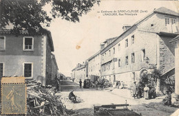 CPA 39 ENVIRONS DE SAINT CLAUDE LAMOURA RUE PRINCIPALE - Sonstige & Ohne Zuordnung