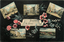 Moux * Souvenir Et Bonjour De La Commune * Cpa 5 Vues - Other & Unclassified