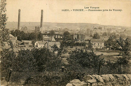 Vincey * Panorama De La Ville * Usine Industrie Cheminée - Vincey