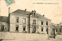 Bressuire * Façade De L'école Supérieure De Garçons * Scolaire - Bressuire