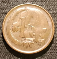 AUSTRALIE - AUSTRALIA - 1 CENT 1966 - Elizabeth II - KM 62 - ( Marsupial Volant Pygmée ) - Cent