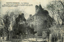 Ste Hermine * Vue Sur Le Château - Sainte Hermine