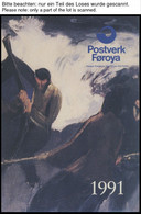 FÄRÖER **, 1991-94, 4 Verschiedene Jahressets, Postfrisch, Pracht - Faeroër